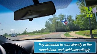 HOW TO DRIVE IN A TRAFFIC CIRCLE | HOW TO DRIVE A CAR | CAR DRIVING SKILLS | DRIVING WITH MR. T.