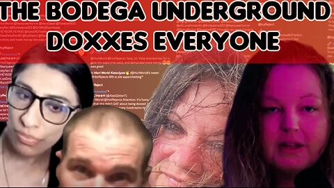 THE BODEGA UNDERGROUND DOXXES EVERYONE/EXPOSING TRAGICS EXTENSIVE CRIMINAL HISTORY (RUMBLE EXCLUSIVE)