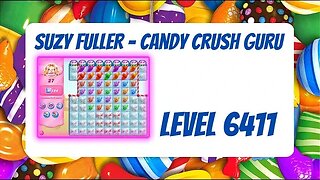 Candy Crush Level 6411 Talkthrough, 27 Moves 154 Boosters