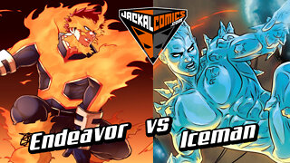 ENDEAVOR Vs. ICEMAN - Comic Book Battles: Who Would Win In A Fight?