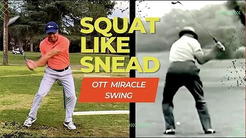 Maxing Out My Over the Top Miracle Swing with the Snead Squat!