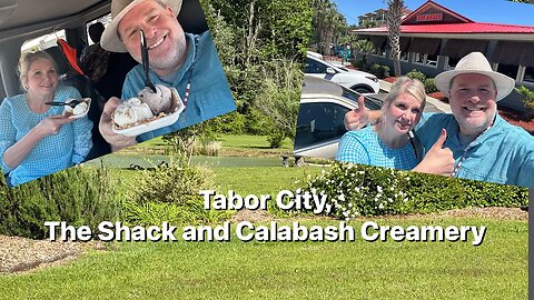 Tabor City, The Shack and Calabash Creamery