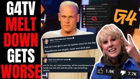 G4TV MELTDOWN After Raging Feminist Rant! | Adam Sessler HATES FANS If They Don't Think Like Him