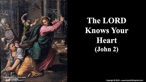 The LORD Knows Your Heart (John 2)