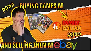 Can I Resell Videos Games from Family Dollar at a Profit?!