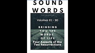 Sound Words, Four Aspects of the Two Resurrections