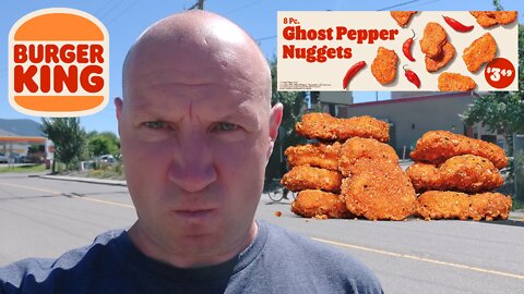 Burger King's New Ghost Pepper Chicken Nuggets!