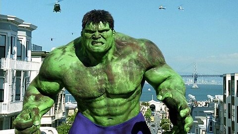 San Francisco Scene - Hulk Smash - Hulk (2003) Movie CLIP HD