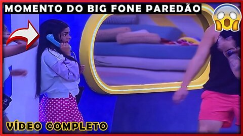 BBB22 BRUNA ATENDE O BIG FONE E INDICA GUSTAVO AO PAREDÃO BIG BROTHER BRASIL 2022 - VÍDEO COMPLETO