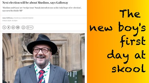 George Galloway Takes The Oath