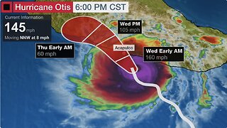 Hurricane Otis Could Become 'Potentially Catastrophic' Category 5 Storm At Landfall In Mexico!!!