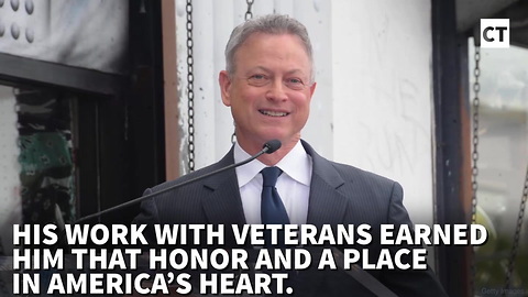 Gary Sinise Gets Honored For Work With Veterans