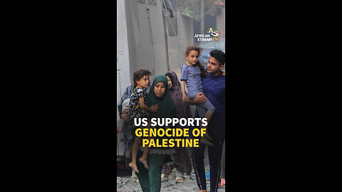 US SUPPORTS GENOCIDE OF PALESTINE