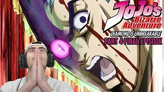 THE END | JJBA Part 4: Diamond is Unbreakable Ep 39 | REACTION