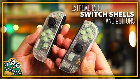 eXtremeRate Custom Nintendo Switch Joy-Con Shells and Buttons - CLIPPED