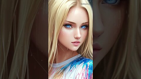 IMAGINE CUTE ANIME GIRL IN THE RAIN, MIX IMAGI CHANEL, ( AI ART, AI GENERATORS, AI LOOKBOOK )