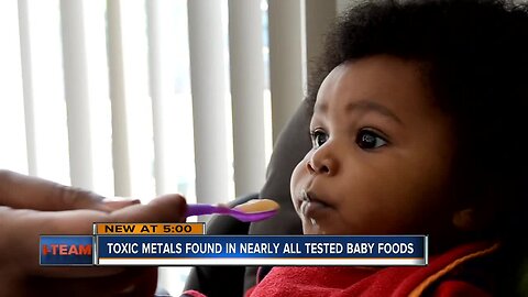 95% of tested baby foods in the US contain toxic metals, report says