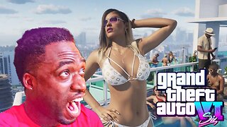 Grand theft Auto 6 trailer reaction | let me in that strip club