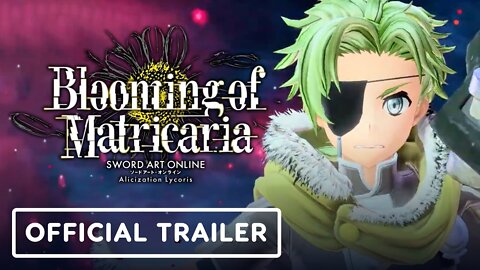 Sword Art Online Alicization Lycoris - Official Blooming of Matricaria DLC 2 Launch Trailer