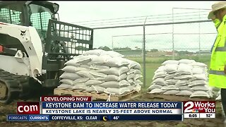 Keystone Dam to release water today
