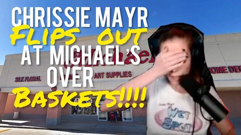 Chrissie Mayr FLIPS OUT at a Michael's Craft Store! Brittany Venti, Anna TSWG, Xia Anderson