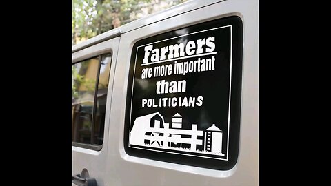 farmers are more important than politicians
