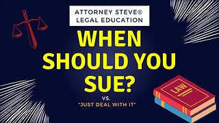 When should you sue?