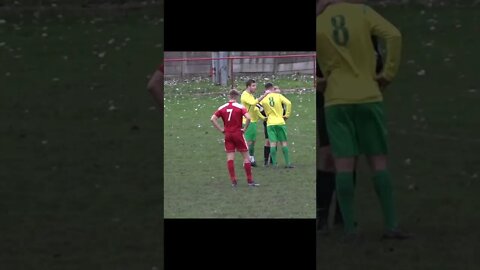 Referee Shows Red Card During Fiery Grassroots Football Derby | Derby Day | #shorts