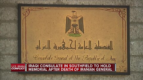 Iraqi Consulate in Southfield to hold memorial after death of Iranian General