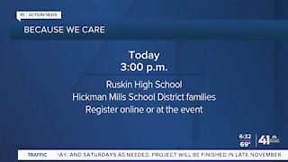 'Because we care' event to help families in need