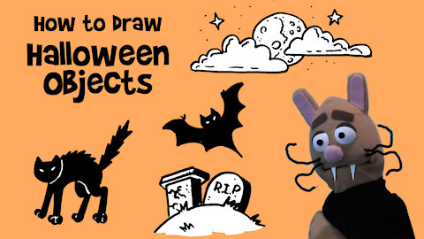 How to Draw Halloween Objects