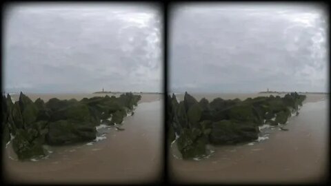 3D 180 VR Beach The most Northern Point of the Island Texel