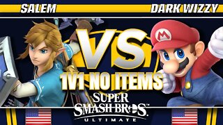 Salem (Link/Bayonetta) vs. Dark Wizzy (Mario) - SSBU Demo - TBH8