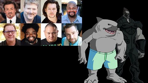 Animated Voice Comparison- King Shark (King Shark)