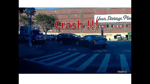 I saw 2 crashes today