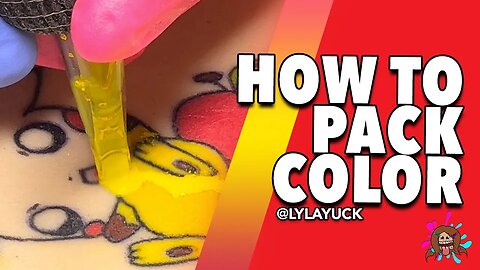 How To Pack Color Tattooing 101