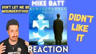 DIDN'T LIKE IT -Mike Batt - Don't Let Me Be Misunderstood Reaction