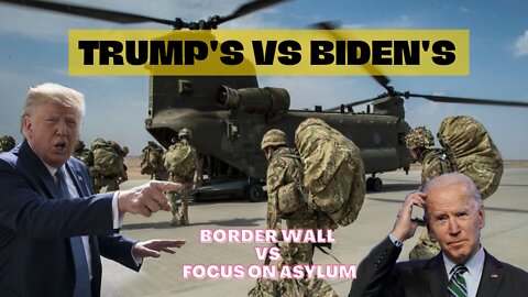 Donald Trump says Biden sending troops to wrong border