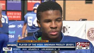 Player of the Week: Brennan Presley