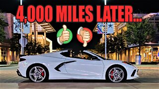 2020 C8 OWNERSHIP 4000 Miles Later of the 1st Mid-Engine Corvette!