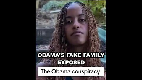 Obama’s FAKE Family Exposed: Those Still Asleep Are Missing out on the Truth - Banks Collapsing!