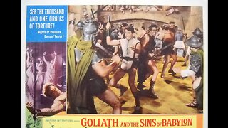 Goliath and the Sins of Babylon, Classic Action Movie, Adventure, Drama