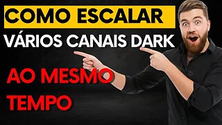 ✅ DICA SIMPLES de como escalar seu canal DARK no YOUTUBE