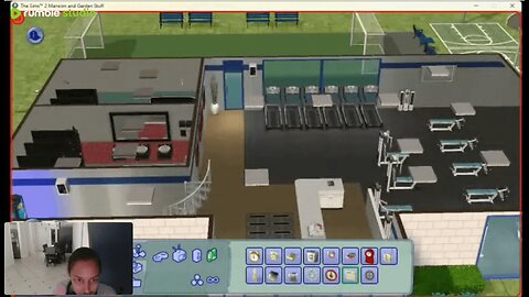 Building a Gym & Fitness Center (Sims 2)