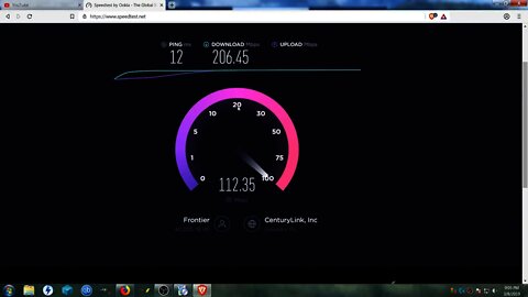 Bandwidth Test - FiOS