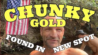 🤩 FINDING CHUNKY GOLD IN SOUTHERN OREGON IN A NEW SPOT 🤩 #gold #goldrush #goldmining