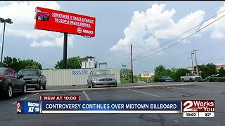 Controversy continues over midtown billboard