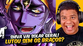 REAGINDO a SHIVA (Shuumatsu no Valkyrie) - DEUS DA DESTRUIÇÃO | M4rkim | React Anime Pro