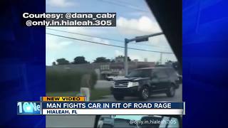Man atacks car in Florida road rage incident