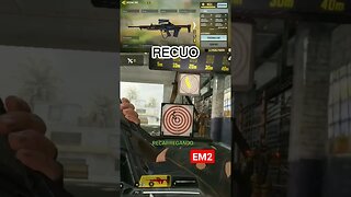 Recuo da arma Em2 #callofduty #callofdutymobile #jogosmobile #codmobile #callofdutywarzone